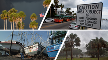 Various images of hurricane damage; courtesy of University of Florida and LSU AgCenter.