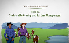 Sustainable Grazing and Pasture Management”-SARE video graphic
