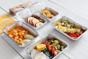 Healthy ready-to-eat meals, courtesy of Getty Images.