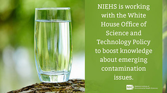 Water graphic, courtesy of the National Institutes of Health.