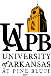 University of Arkansas at Pine Bluff graphic logo.