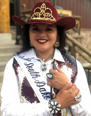 Tashina Red Hawk is on her second term as the 2021-22 South Dakota High School Rodeo Queen.