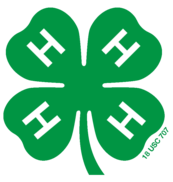 National 4-H graphic logo, courtesy of the USDA.