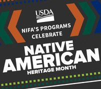 Native American Heritage Month graphic.