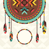 Navajo dreamcatcher graphic, courtesy of Getty Images.