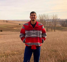 Freshman Trey Blackhawk, an enrolled member of the Winnebago Tribe of Nebraska, courtesy of USDA. 
