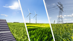 Renewable energies collage, courtesy of Adobe Stock.