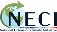 National Extension Climate Initiative graphic logo