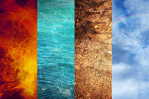 Climate change collage, courtesy of Adobe Stock.