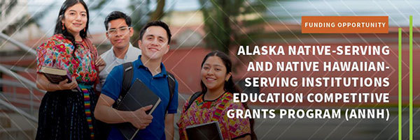Funding Opportunity for the ANNH program. Image of students courtesy of Adobe Stock.