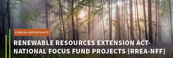 Funding Opportunity for the RREA-NFF program. Image courtesy of Adobe Stock.