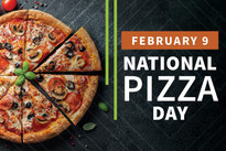 Celebrate National Pizza Day graphic, courtesy of NIFA.
