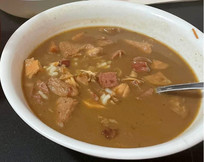 Gumbo with a low-glycemic rice variety developed by LSU AgCenter scientists.