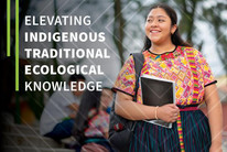 Elevating Indigenous Traditional Ecological Knowledge graphic, courtesy of NIFA.