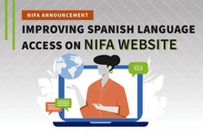 Improving Spanish Language Access graphic, courtesy of NIFA.