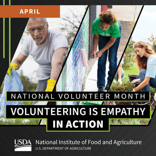 National Volunteer Month