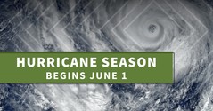 Hurricane Season Begins June 1 graphic, courtesy of NIFA.