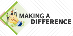 Making a Difference NIFA graphic icon.