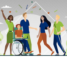 Disability Pride Month graphic, courtesy of NIFA.