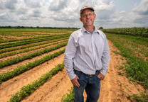 John Cason, Ph.D., Texas A&M AgriLife Research peanut breeder, courtesy of Texas A&M AgriLife’s Sam Craft.