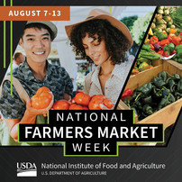 National Farmers Market graphic, courtesy of NIFA.