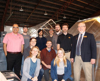 The Spring 2022 ME415 Capstone Project group, courtesy of Iowa State University.