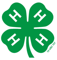 4-H graphic logo.
