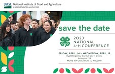 2023 National 4-H Conference graphic.