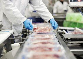 Chicken processing facility, courtesy of Getty Images.