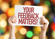 Feedback sign. Image courtesy of Adobe Stock.