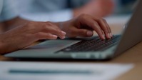 Hands on keyboard. Image courtesy of Adobe Stock.