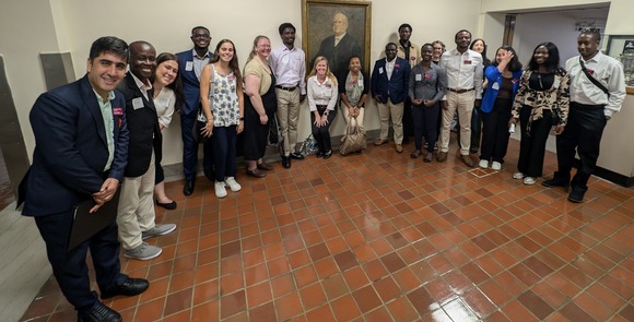 NIFAhosted graduate students and faculty from Virginia Tech recently at Whitten Building.  NIFA Image