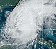 Satellite image of Hurricane Milton. Image courtesy of National Oceanic and Atmospheric Administration