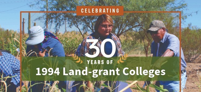 Celebrating 1994 Land-grant Colleges. NIFA graphic.