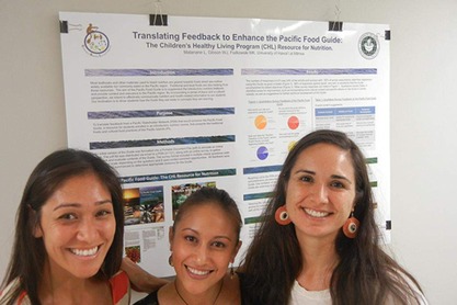 Childrens Healthy Living trainees.  Image courtesy of University of Hawaii.
