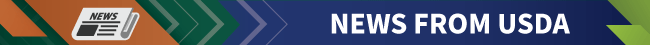 News from USDA. NIFA graphic.