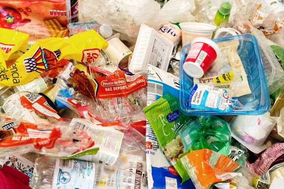 Plastic food packaging. Image courtesy of Adobe Stock.