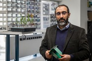 Rahim Rahimi led development of wireless sensor system. Image courtesy of Purdue University photo/Kevin Crisp.