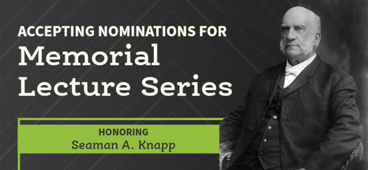 2026 Knapp Lecture Nominations Close June 5