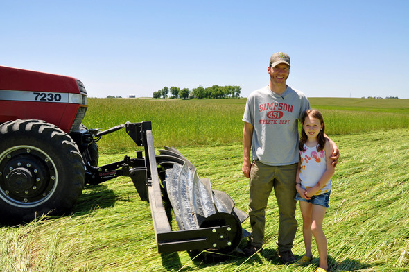 Iowa Farmer Uses Roller Crimper in Organic No-Till System 8