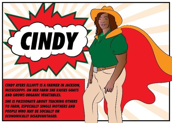 Superhero Cindy