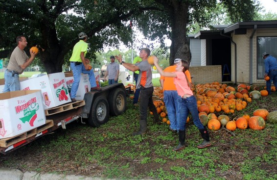 Pumpkins and people