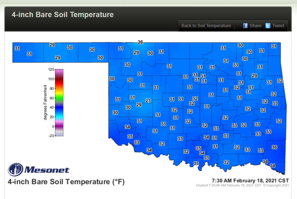 Oklahoma Soil Types Map