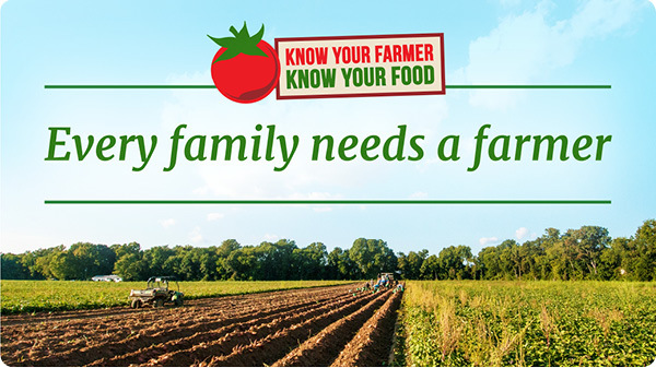 Every family needs a farmer home page image (farmers working on a farm)