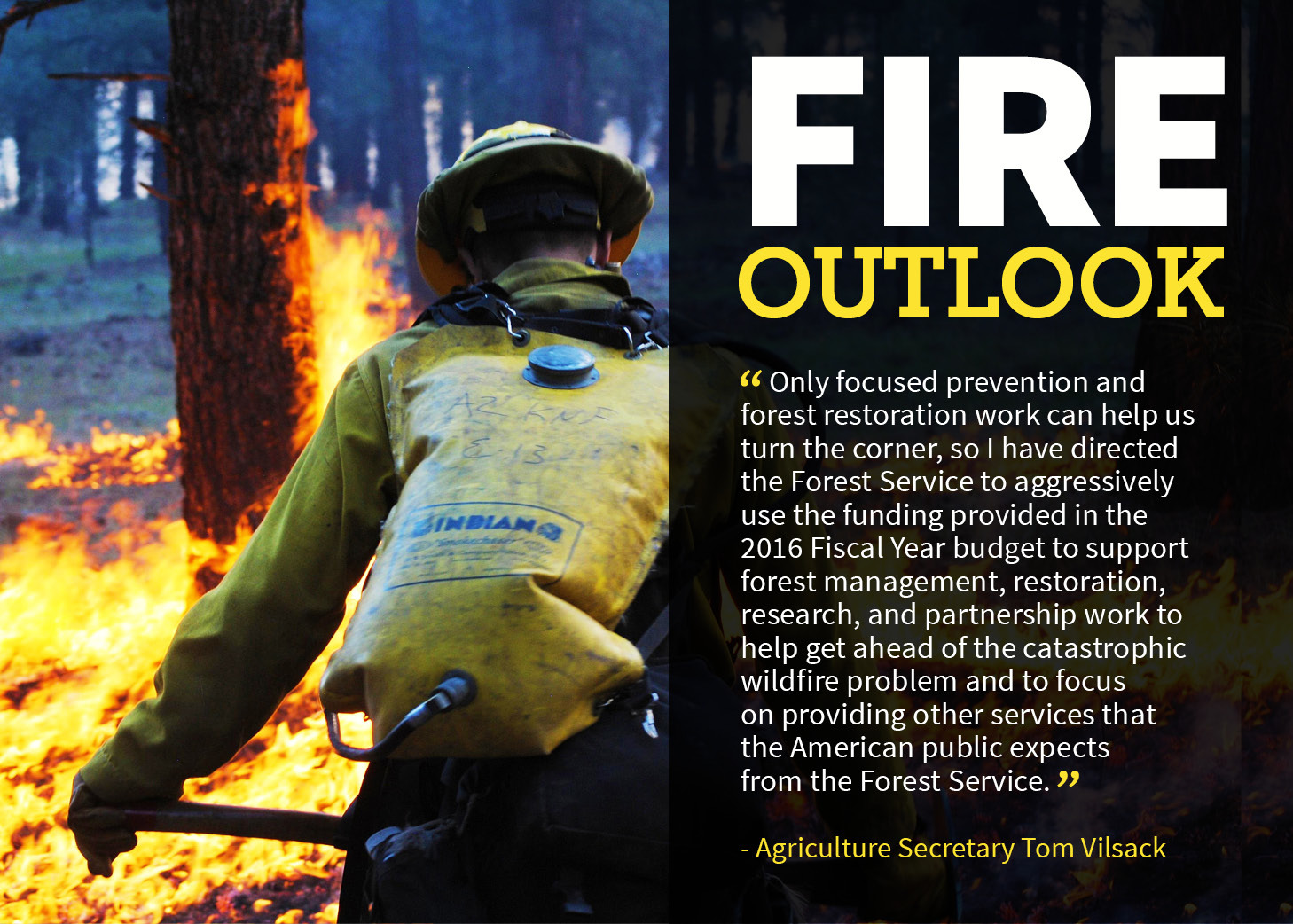 The USDA Forest Service and Partners are gearing up for a significant 2016 wildfire season, underscoring the need to reform wildfire funding: www.usda