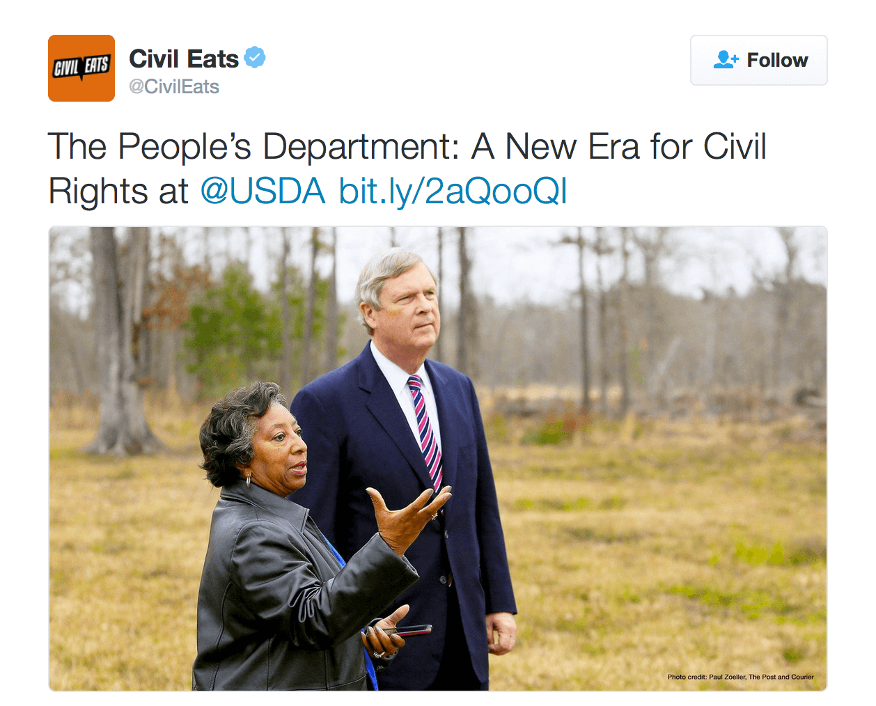 The People’s Department: A New Era for Civil Rights at @USDA http://bit.ly/2aQooQI 