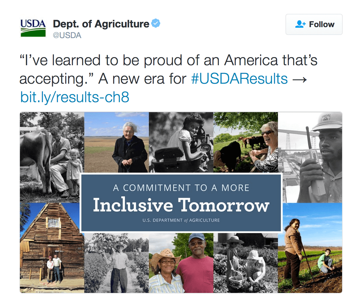“I’ve learned to be proud of an America that’s accepting.” A new era for #USDAResults → http://bit.ly/results-ch8