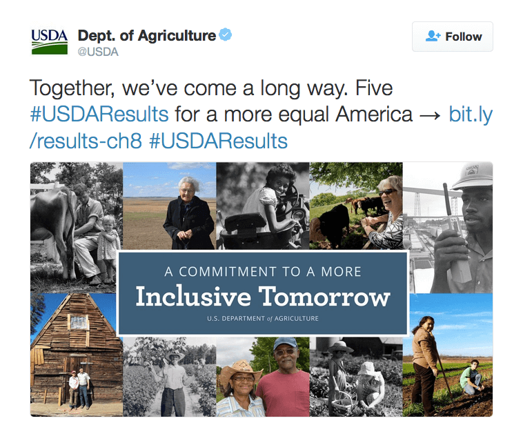 Together, we’ve come a long way. Five #USDAResults for a more equal America → http://bit.ly/results-ch8  #USDAResults