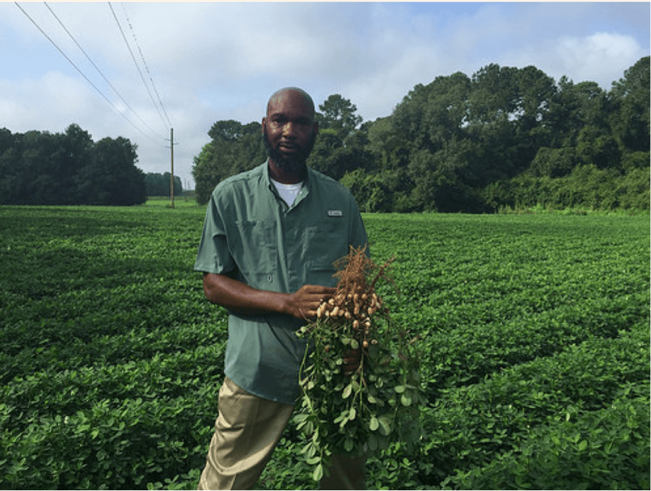 Veteran Tracy Robinson’s military experience counted toward farming experience, allowing him to access USDA microloan funding.