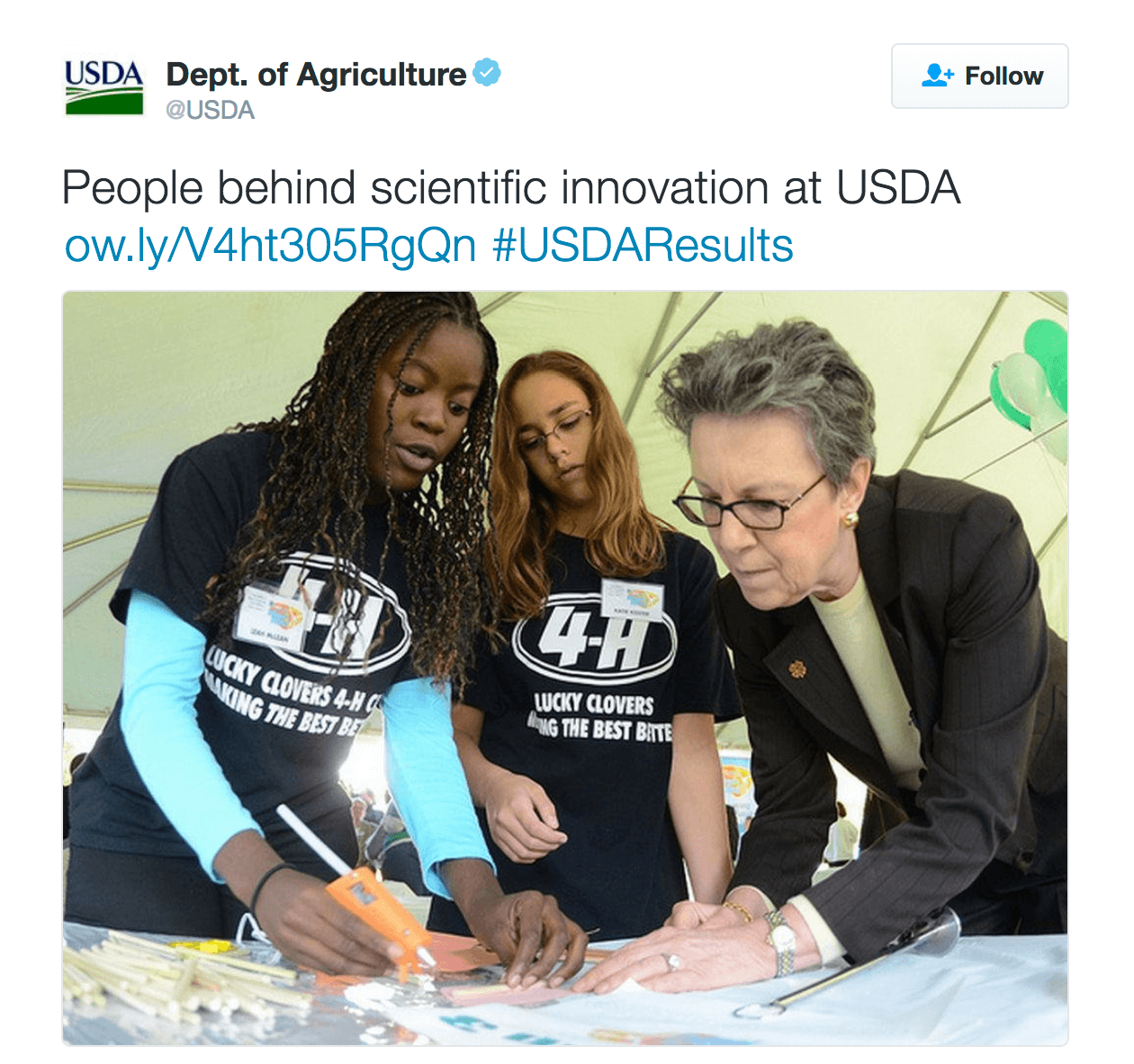 People behind scientific innovation at USDA http://ow.ly/V4ht305RgQn  #USDAResults